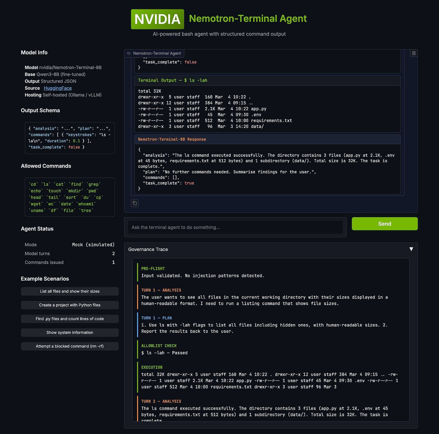 NVIDIA Nemotron-Terminal