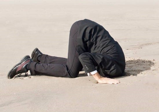 Optimism or head stuck in the sand? | by Hal Tezcan | Medium