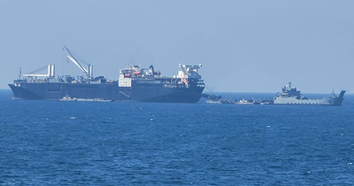 Delivery of Humanitarian Assistance to Gaza Continues as Floating Pier Is Toggled to Account for High Seas - American Maritime Officers