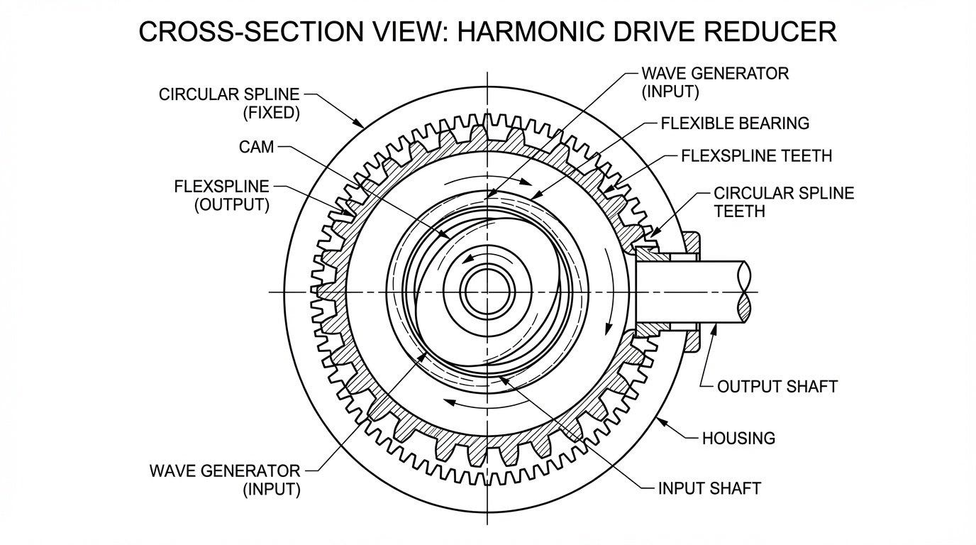 Harmonic Drive Reducer Structure