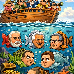 O mar não está para peixe