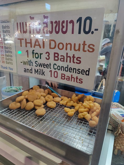 assorted Thai desserts