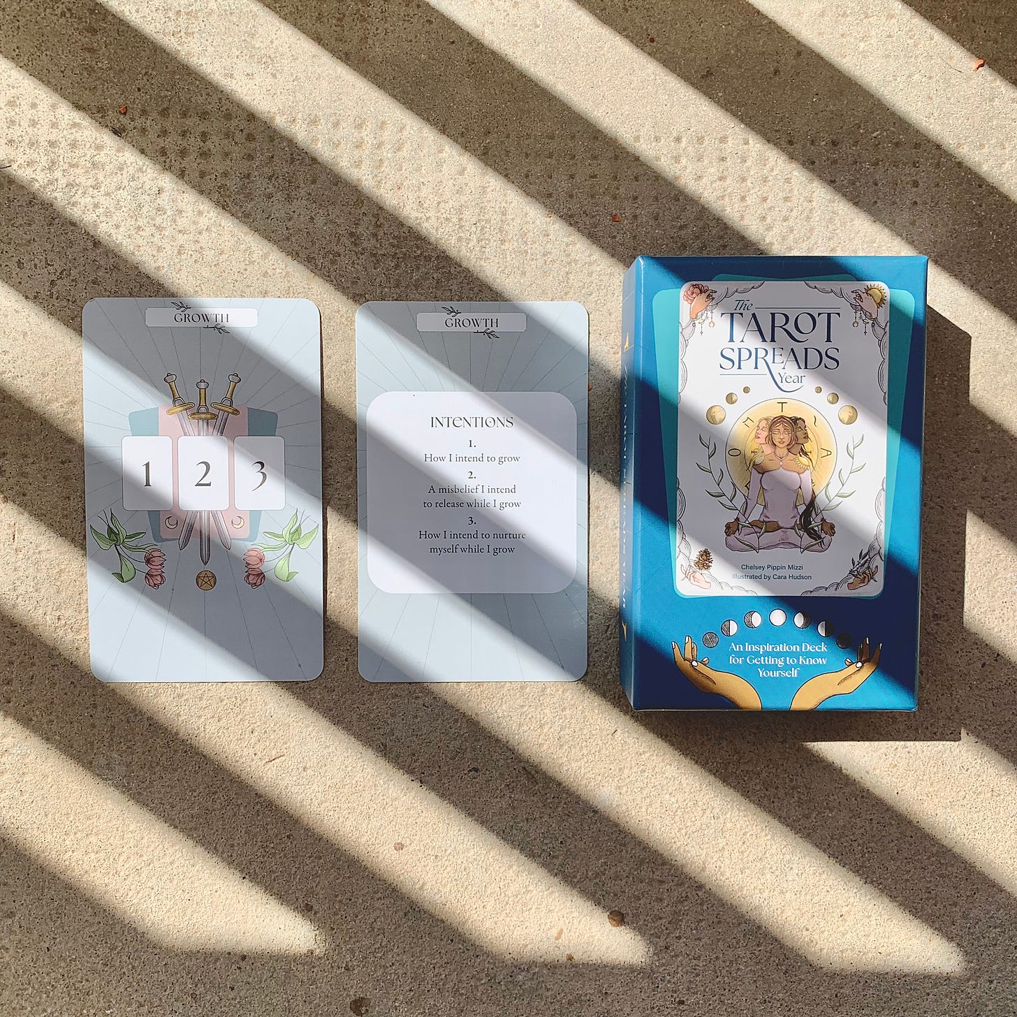 Season of Growth Intention Spread from The Tarot Spreads Year Card Deck Season of Growth Intention Spread from The Tarot Spreads Year Card Deck