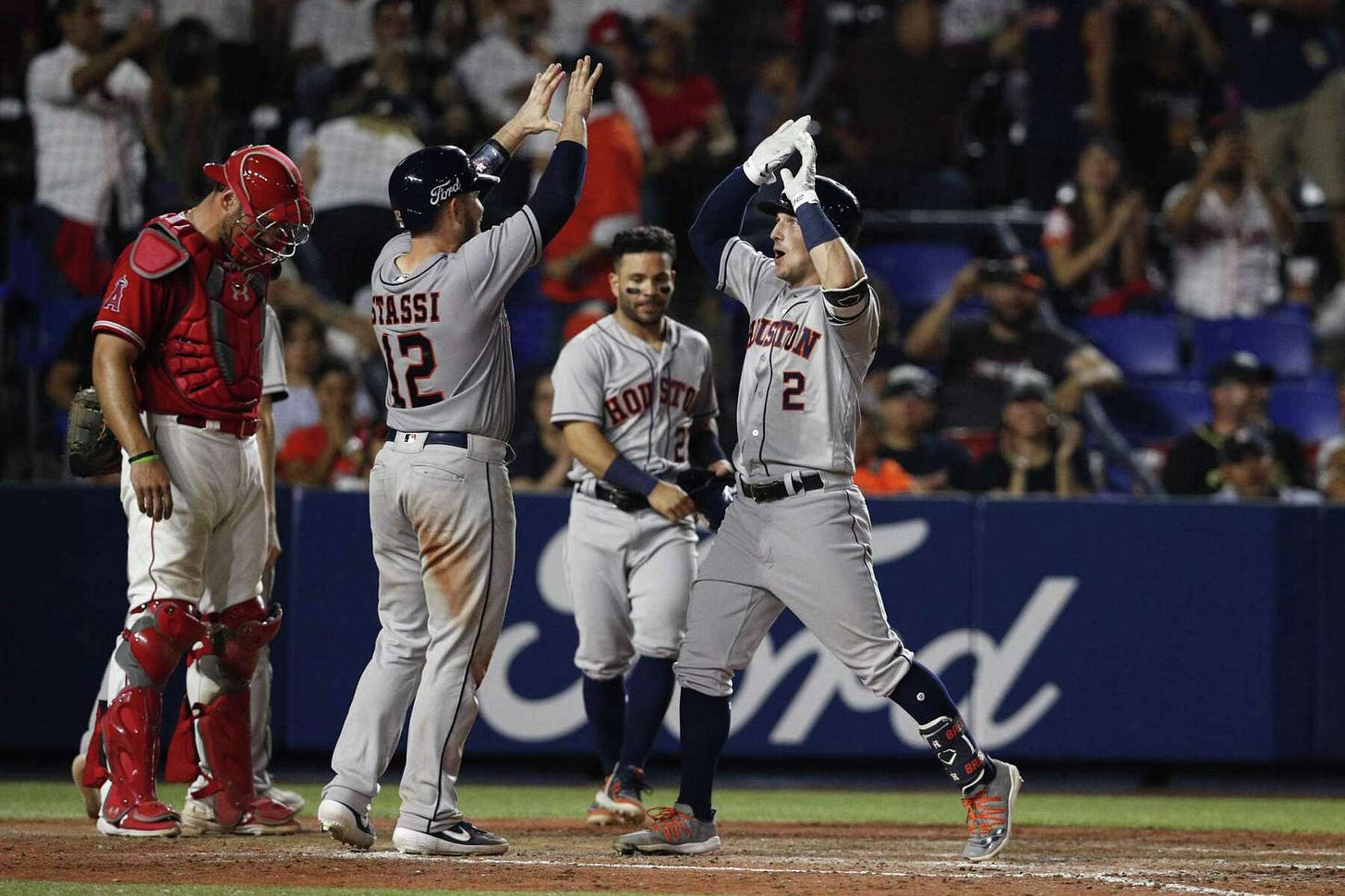 Alex Bregman homers twice, Astros break out the bats in 14-2 rout of Angels in Monterrey, Mexico Alex Bregman homers twice, Astros break out the bats in 14-2 rout of Angels in Monterrey, Mexico