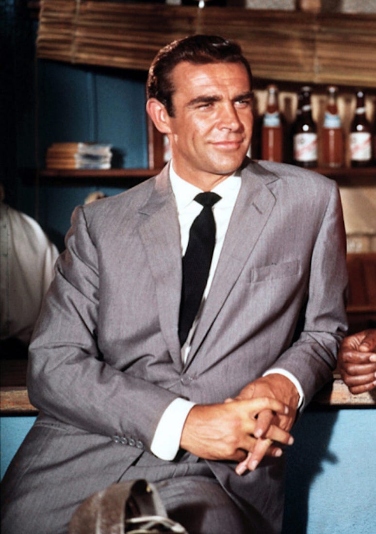 Dr. No: Bond's Gray Mohair Suit and Walther in Jamaica » BAMF Style