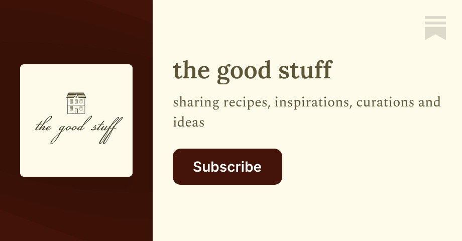 the good stuff | Lex Nicoleta | Substack