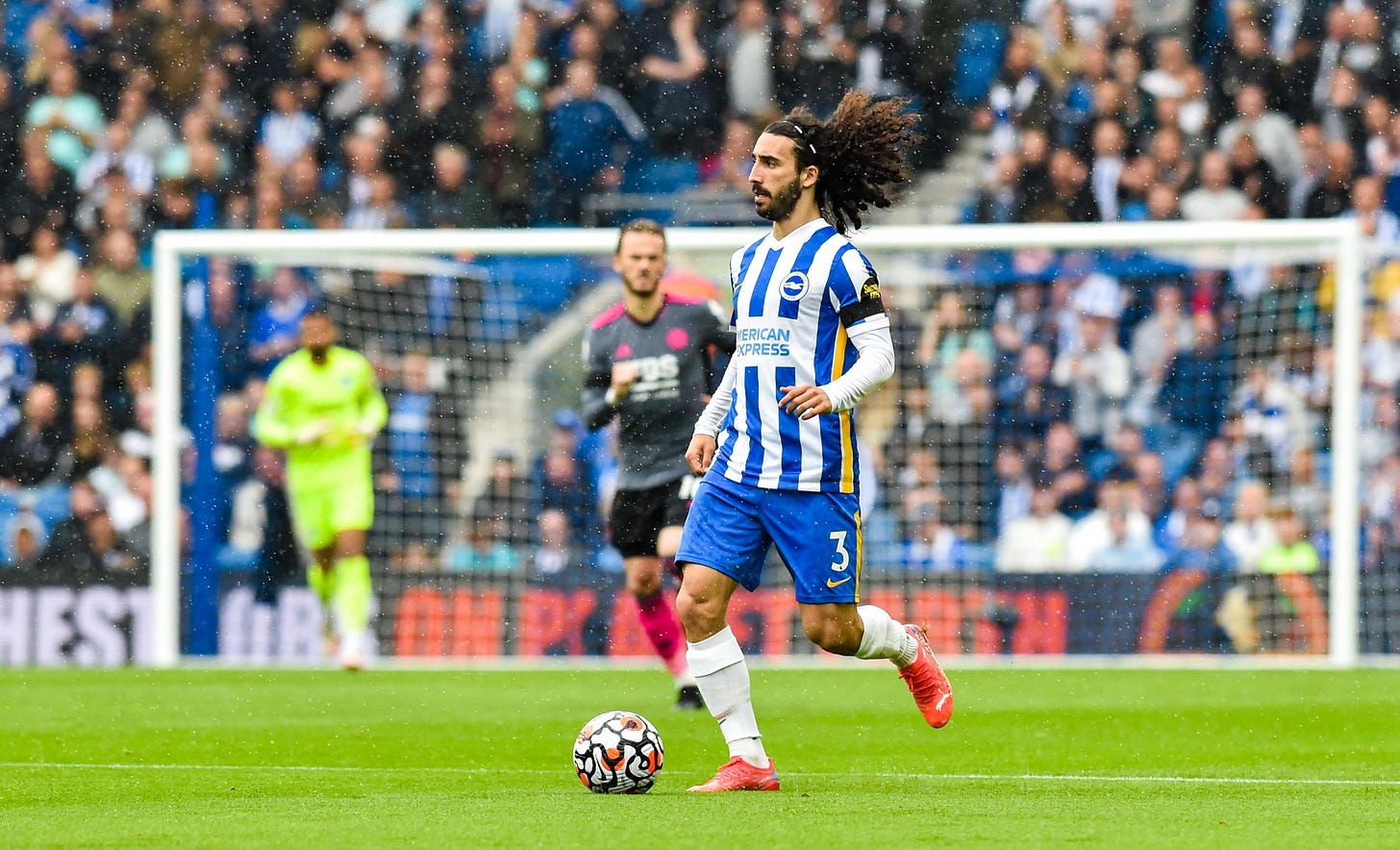 Marc Cucurella praised after Brighton home debut | The Argus Marc Cucurella praised after Brighton home debut | The Argus