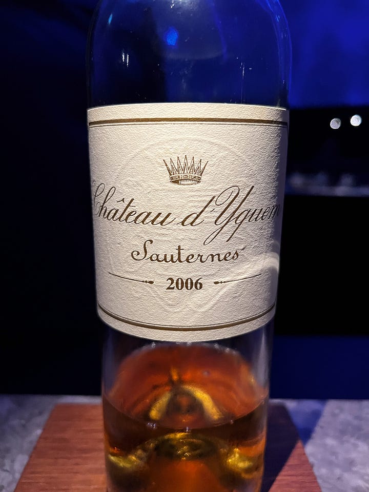 Château d'Yquem, Sauternes 2006, Sauternes, France (Alchemist, Copenhagen)