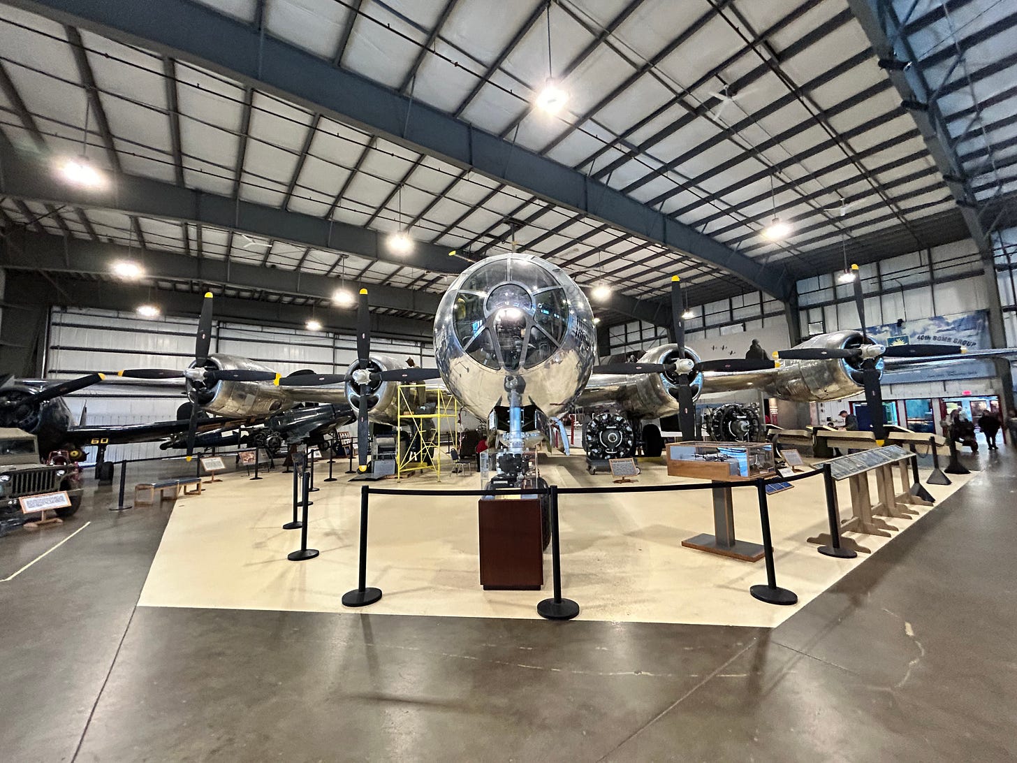 plane, exhibit, hangar plane, exhibit, hangar