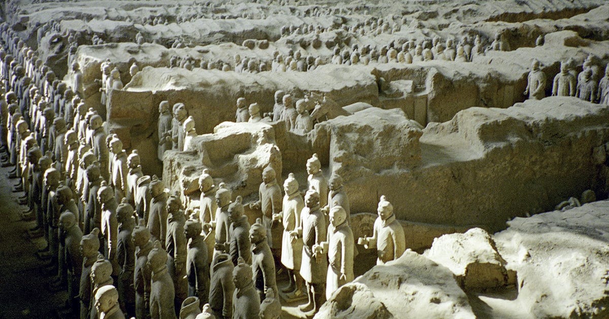 Rows of China's Terracotta Warriors in Xi’an, evoking uniformity and stillness, a metaphor for institutional rigidity in the PLA. Rows of China's Terracotta Warriors in Xi’an, evoking uniformity and stillness, a metaphor for institutional rigidity in the PLA.