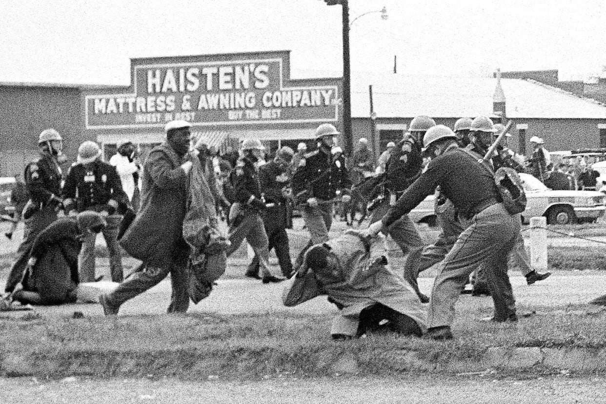 How the images of John Lewis being beaten during 'Bloody Sunday' went viral