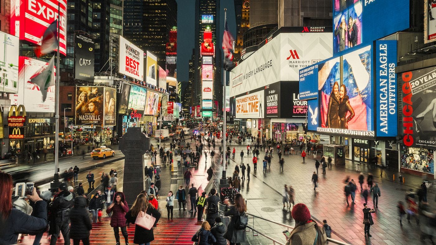Times Square's transformation into a pedestrian-friendly space captured in  photos - Curbed NY