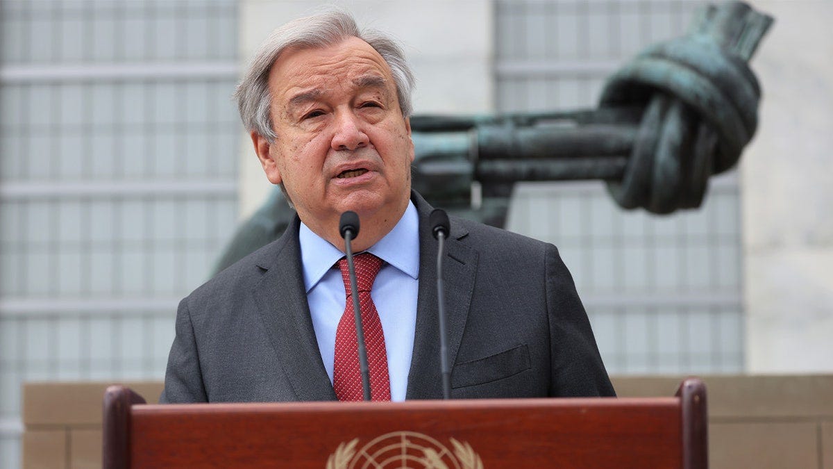 antonio guterres speaking antonio guterres speaking