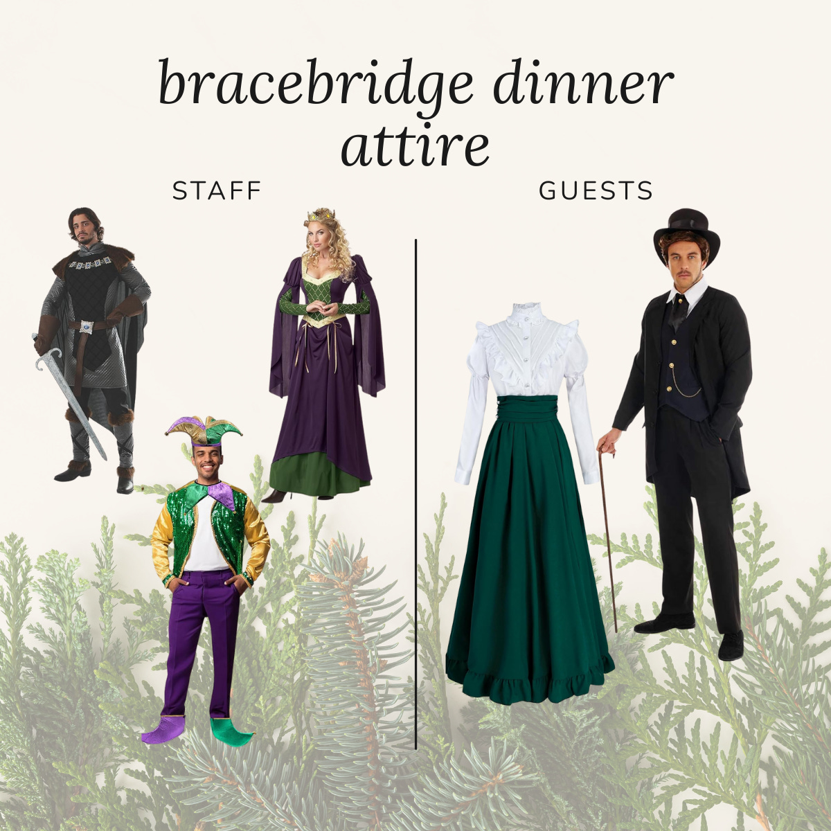 bracebridge dinner attire