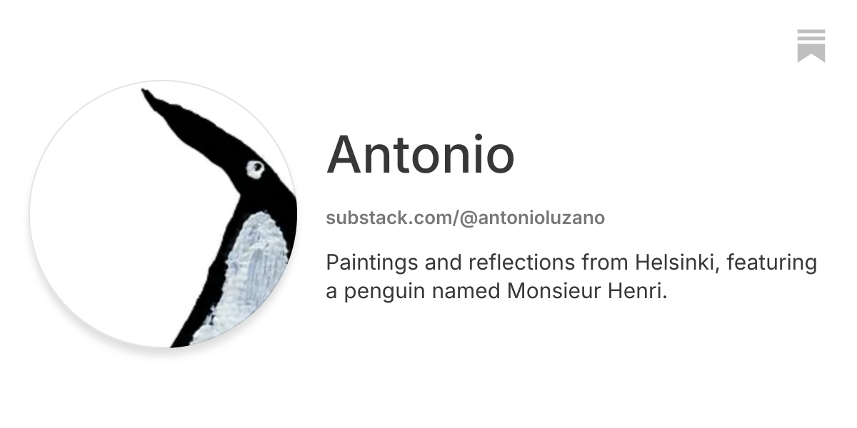 Antonio | Substack