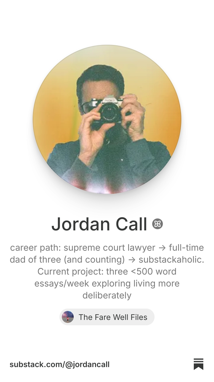 Jordan Call | Substack