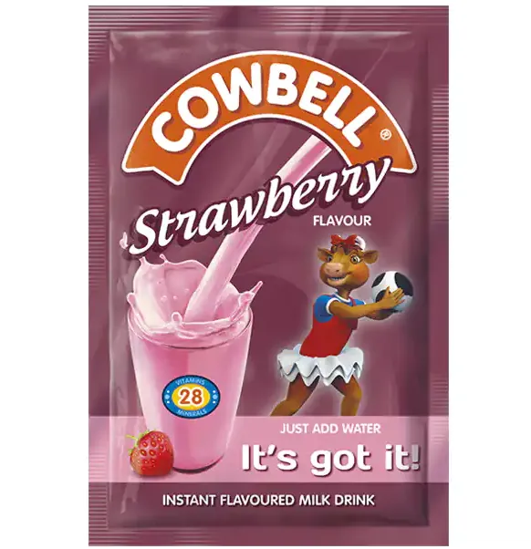 Cowbell Strawberry 20g Sachet x150 Cowbell Strawberry 20g Sachet x150