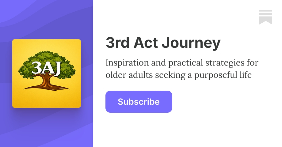 3rd Act Journey | Bill Koslosky MD | Substack