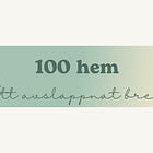 100 hem