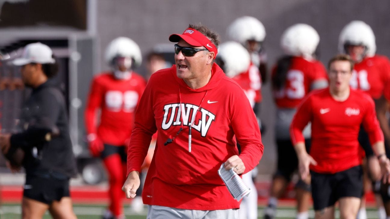 Dan Mullen, awed by UNLV facilities, says right time for coaching return -  ESPN