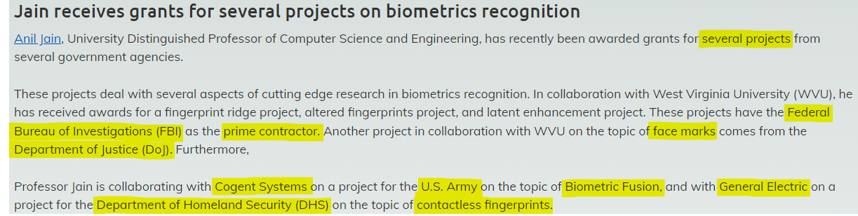 Slap-Together History of MSU Dept. of Computer Science and Engineering's US-Gov't Research