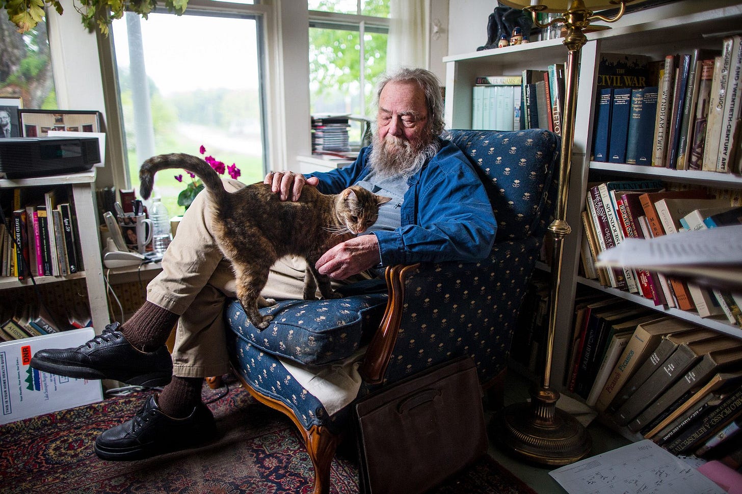 Image of the poet Donald Hall. Image of the poet Donald Hall.