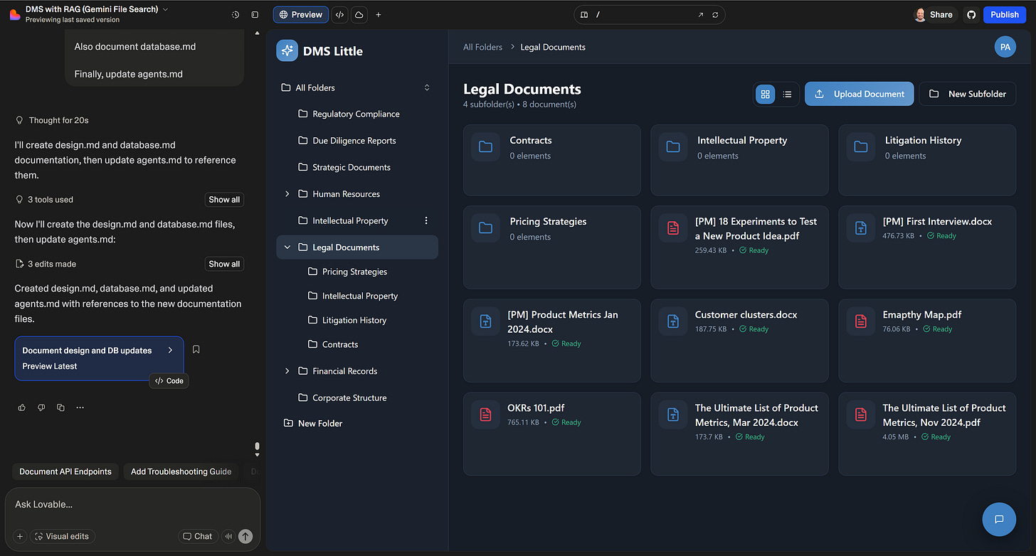 File Search Tool in Gemini API Lovable Template File Search Tool in Gemini API Lovable Template