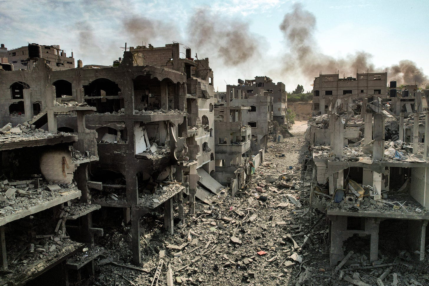 This is what's left of Gaza after a year of Israel-Hamas war : NPR