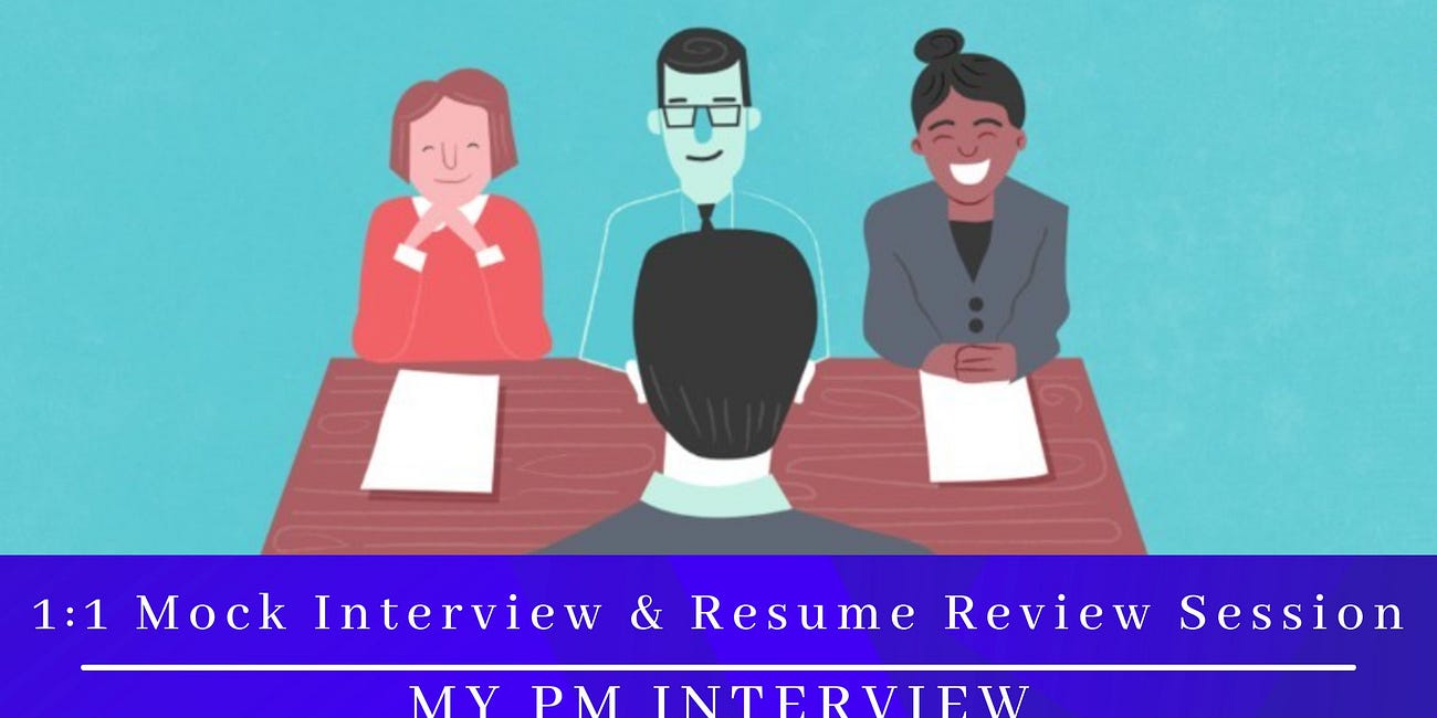 1:1 Mock Interview & Resume Review Session