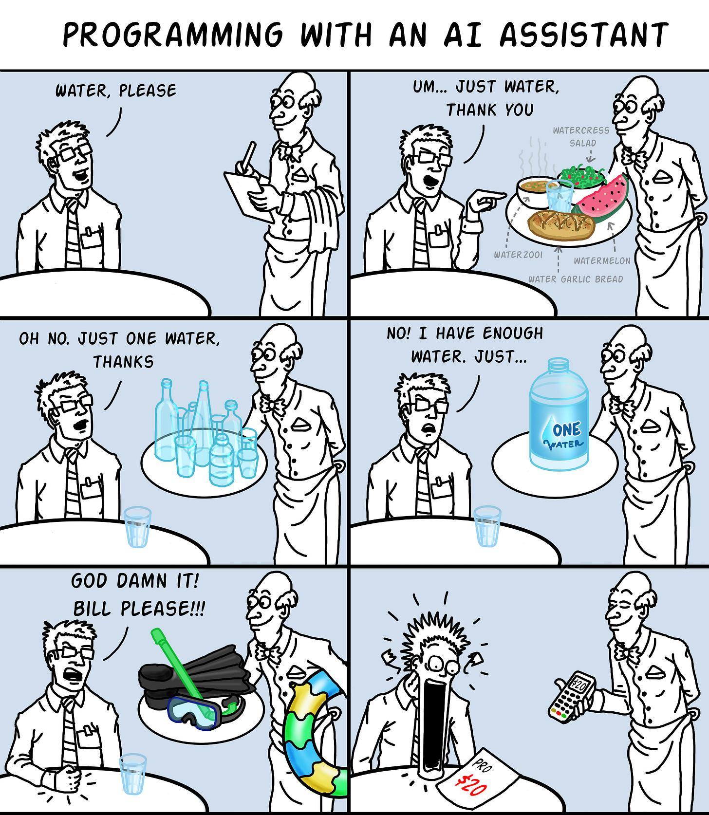 Programming With An AI Assistant · ProgrammerHumor.io Programming With An AI Assistant · ProgrammerHumor.io