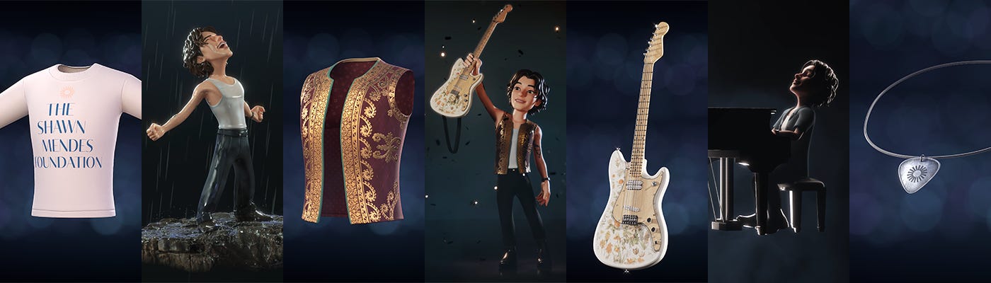 Wonder: Shawn Mendes x Genies Marketplace on OpenSea: Buy, sell, and  explore digital assets