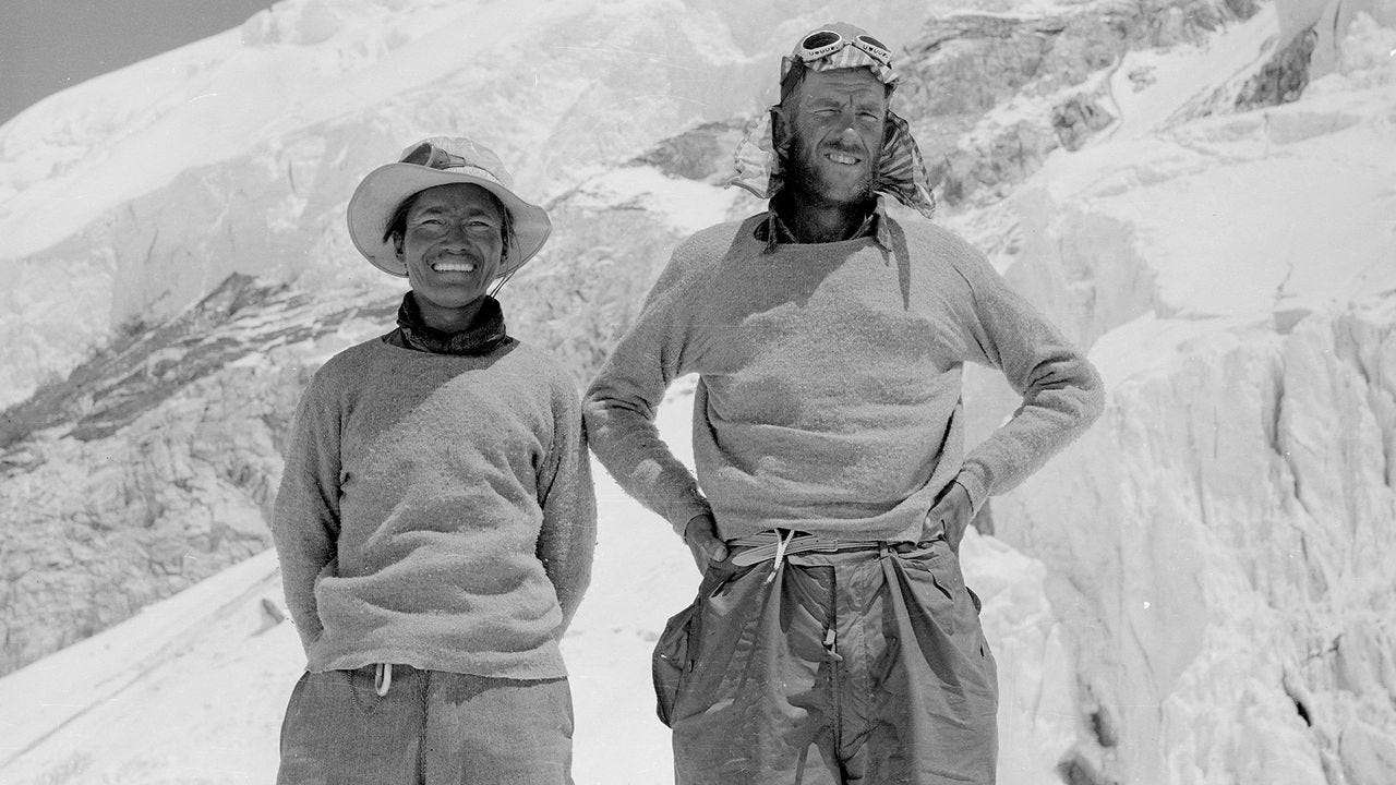 This was a mountain that he had to climb': How Hillary and Tenzing survived  the 'death zone' to conquer Everest