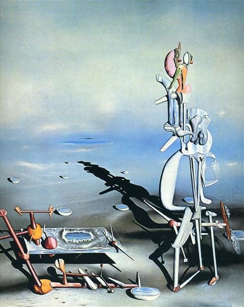Yves Tanguy, Indefinite Divisibility, 1942