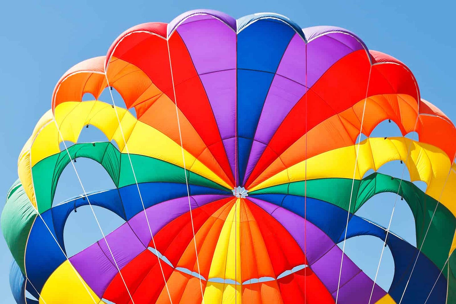 Parachute - Team Building Game - Trainer Bubble