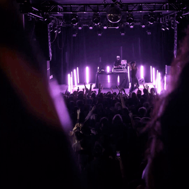 Animated gif of Jane Remover performing at The Sinclair in Cambridge, MA