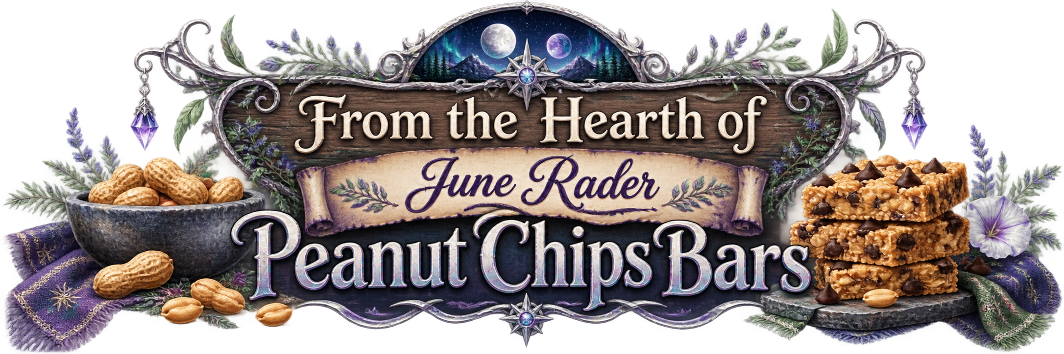 From the Hearth of June Rader - Peanut Chip Bars From the Hearth of June Rader - Peanut Chip Bars
