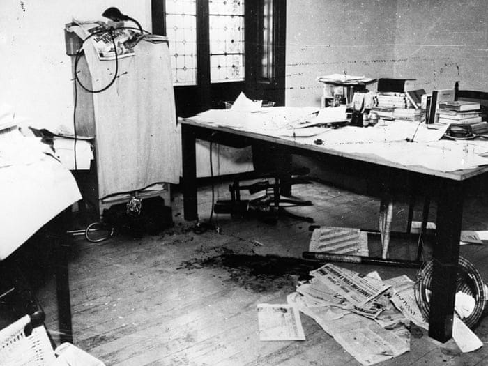 Leon Trotsky assassination scene, 1940 - a picture from the past |  Photography | The Guardian