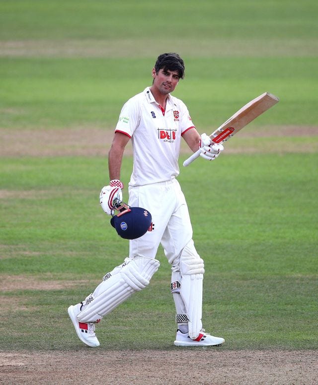 Alastair Cook notched his 69th first-class hundred