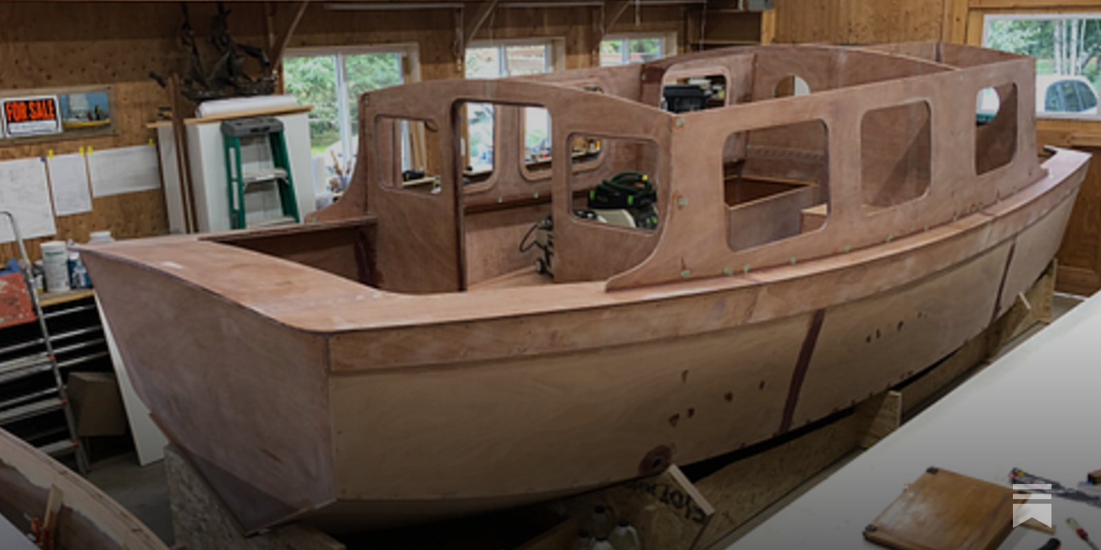 Part 1 of 4: Building Our Electric Shantyboat, image size:1600x800