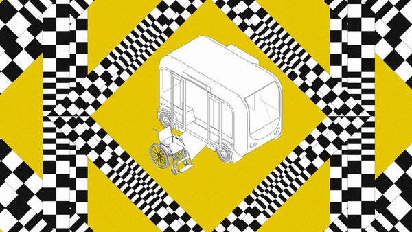 Self-driving taxis should be designed with accessibility at the forefront. Self-driving taxis should be designed with accessibility at the forefront.