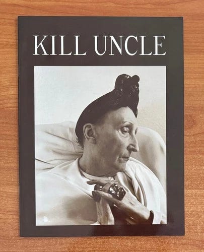vintage 1991 MORRISSEY KILL UNCLE TOUR CONCERT PROGRAM - Picture 1 of 1
