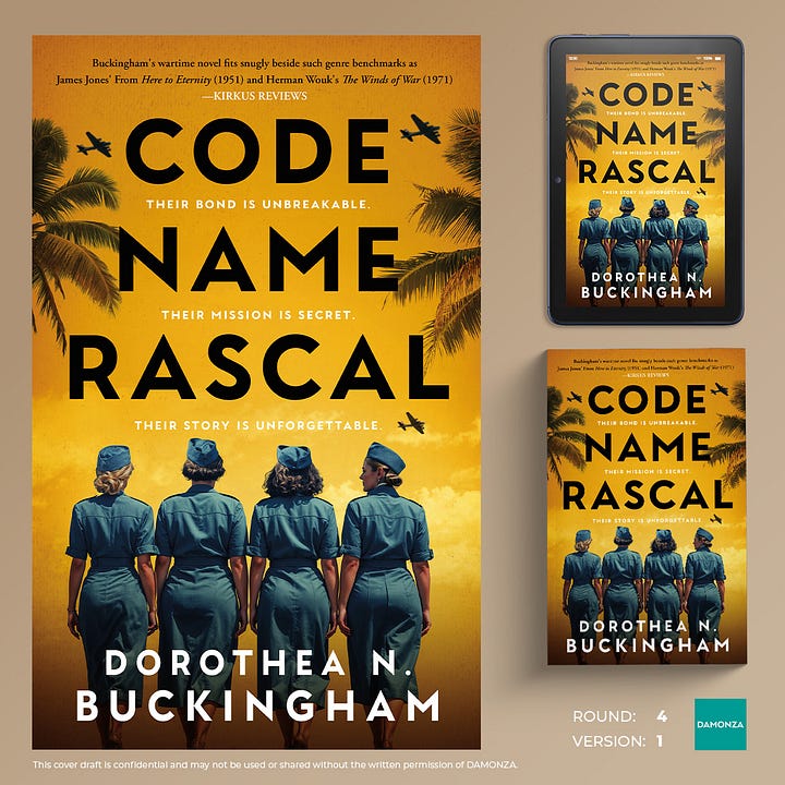 Picture of Dorothea Buckingham and Cover of the book Code Name Rascal