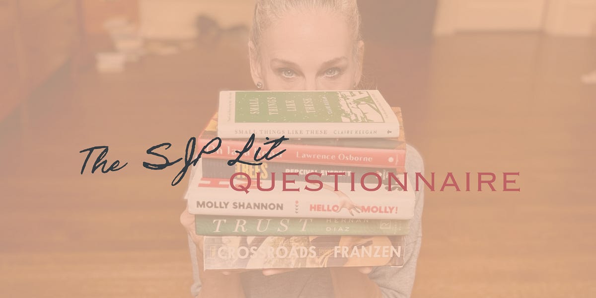 Thumbnail of Sarah Jessica Parker answers the SJP Lit Questionnaire