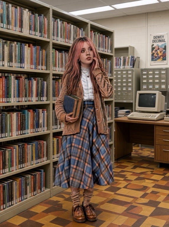 Lisa, librarian at the Rainy City Public Library