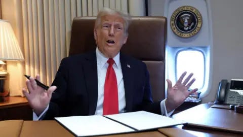 Trump says no right of return for Palestinians under Gaza takeover plan