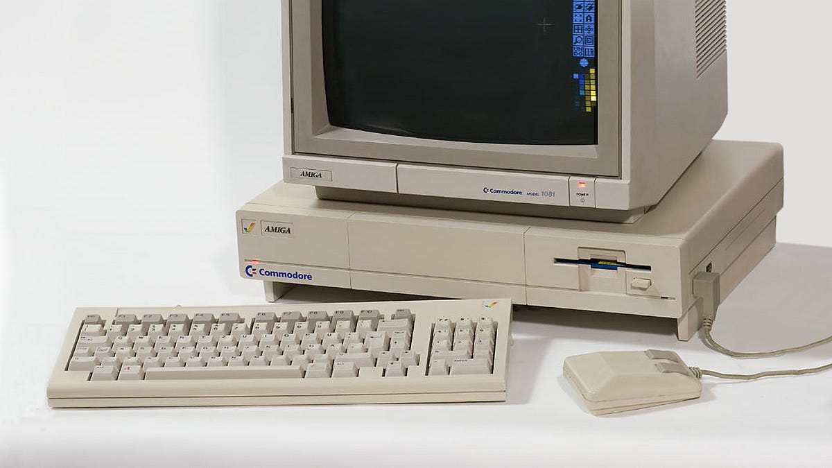 40 Years of the Amiga, from Commodore
