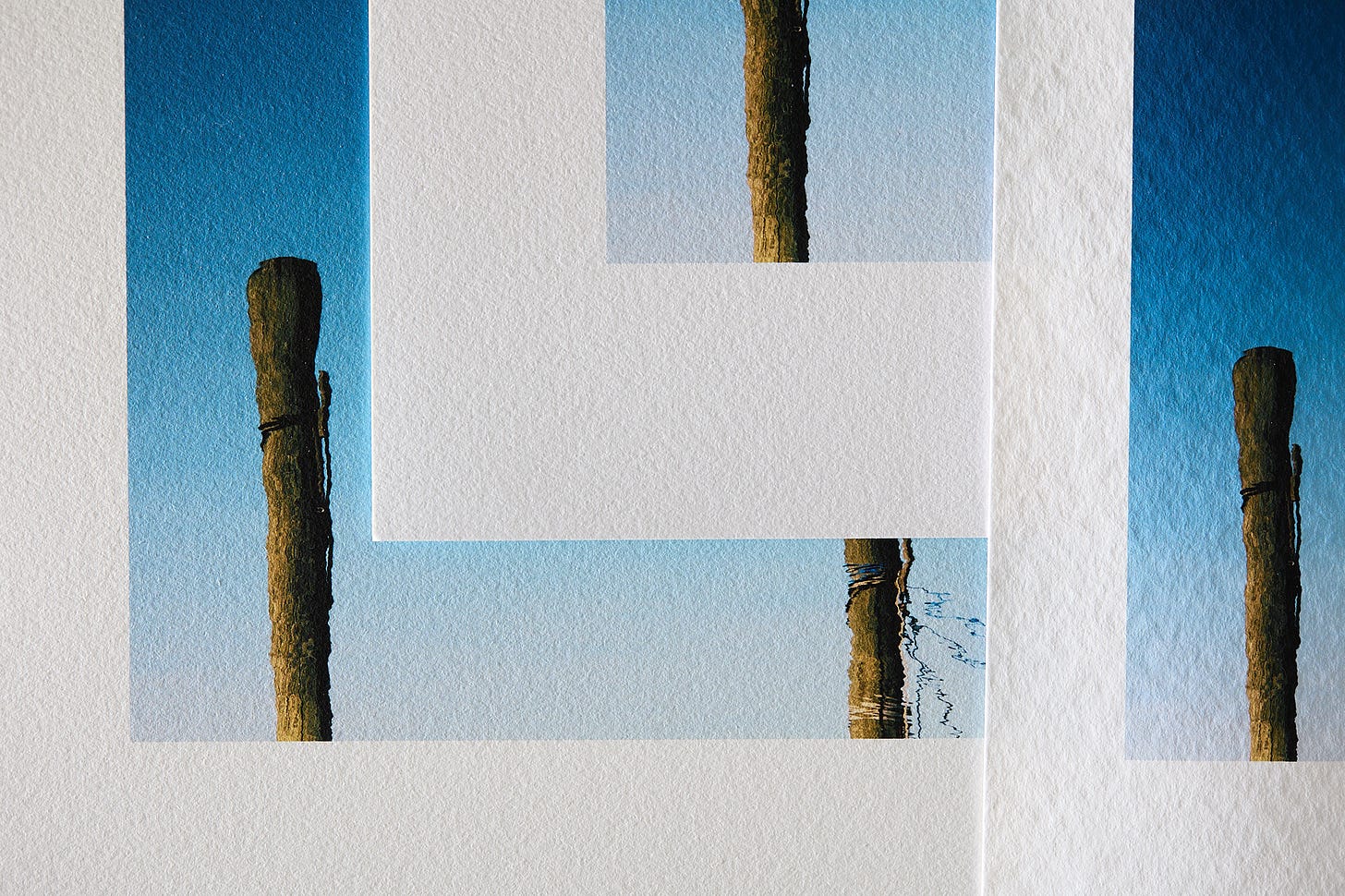 Canson BFK White, Pure White, and Hahnemule Torchon