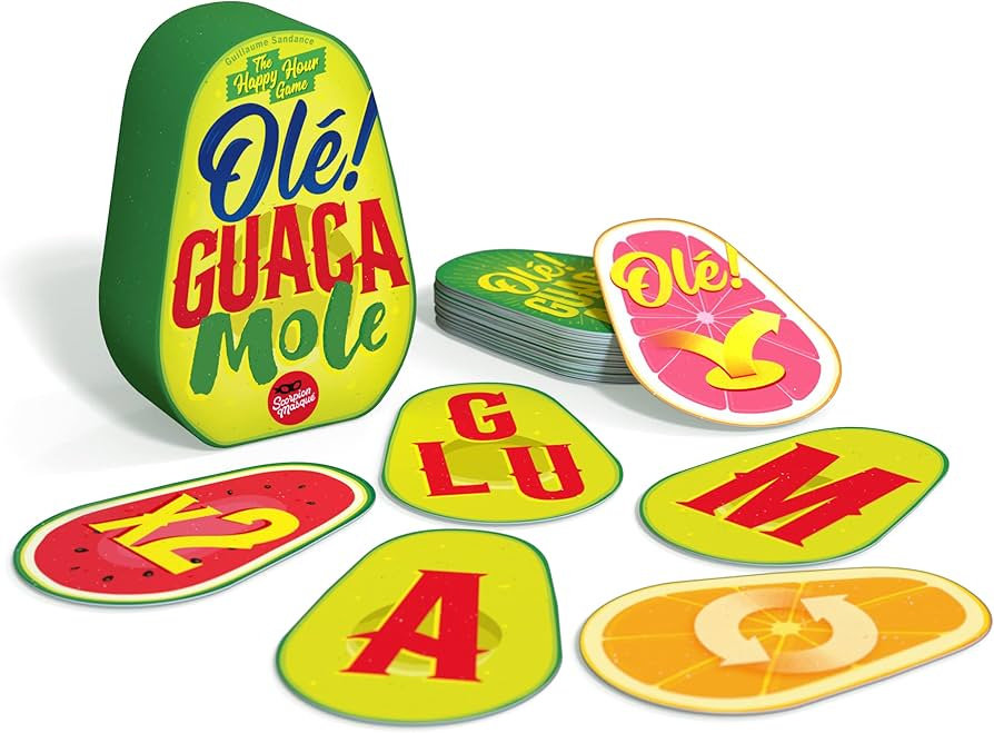 Ole Guacamole | Fast Paced Party Game | Word Game | 2 to 8 Players | 15  Minutes