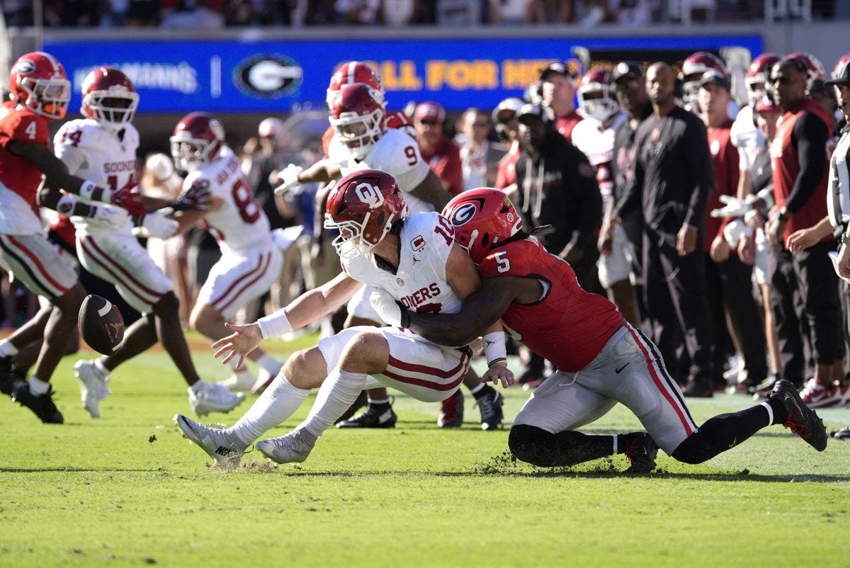 Monday Morning Quarterback--Georgia - by G.W. Hail