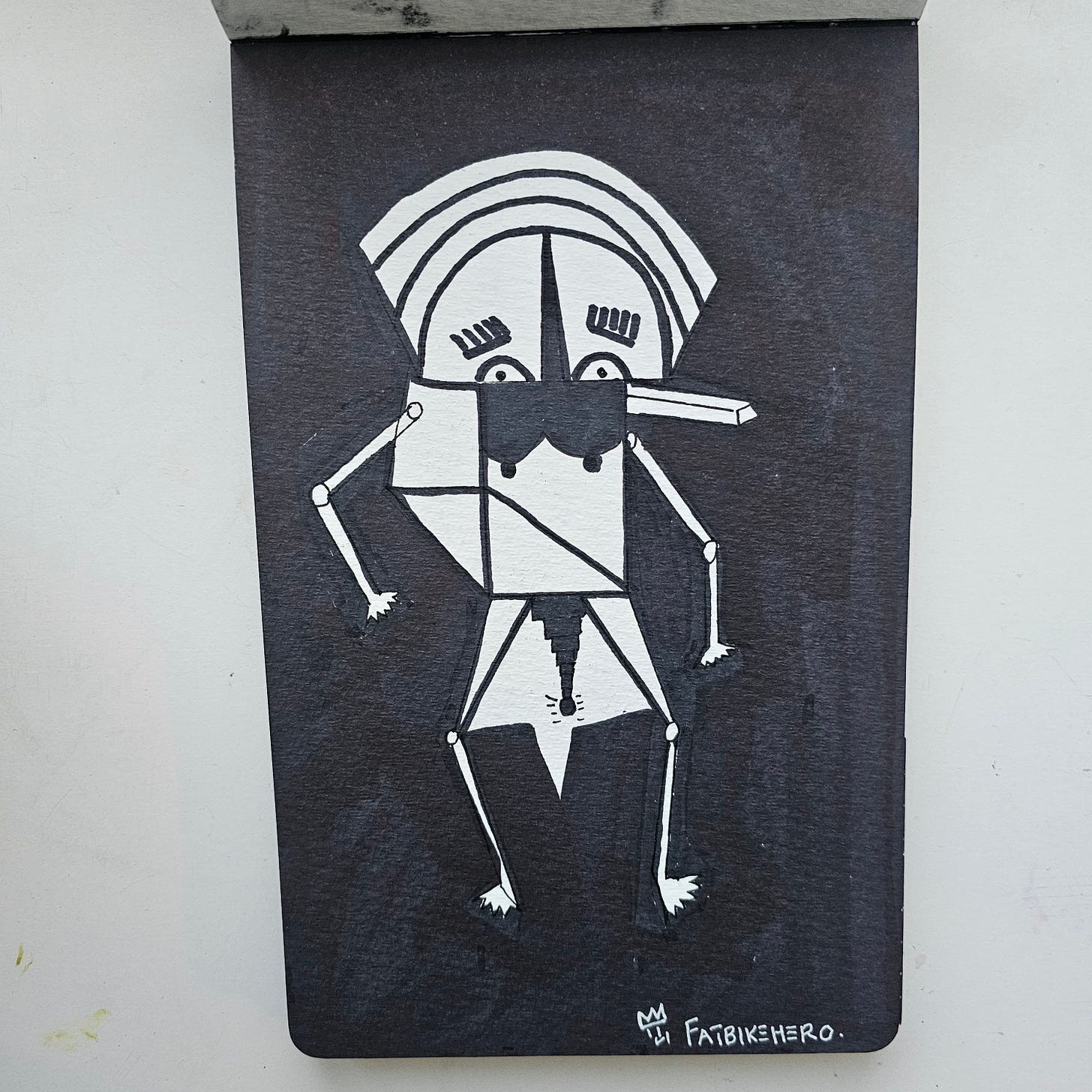 ​Creative Work Citation:  ​Title: Happy New Year Shine Eye A.I.  ​Artist: FatbikeHero (Born 1983)  ​Date of Creation: December 31, 2025 (Character conceived Nov 23, 2025)  ​Medium: Visual Art / Ink on Paper  ​Location: Vorre-Skodstrup  ​Primary Source: fatbikehero.com  ​Copyright: © FatbikeHero 2025-2026